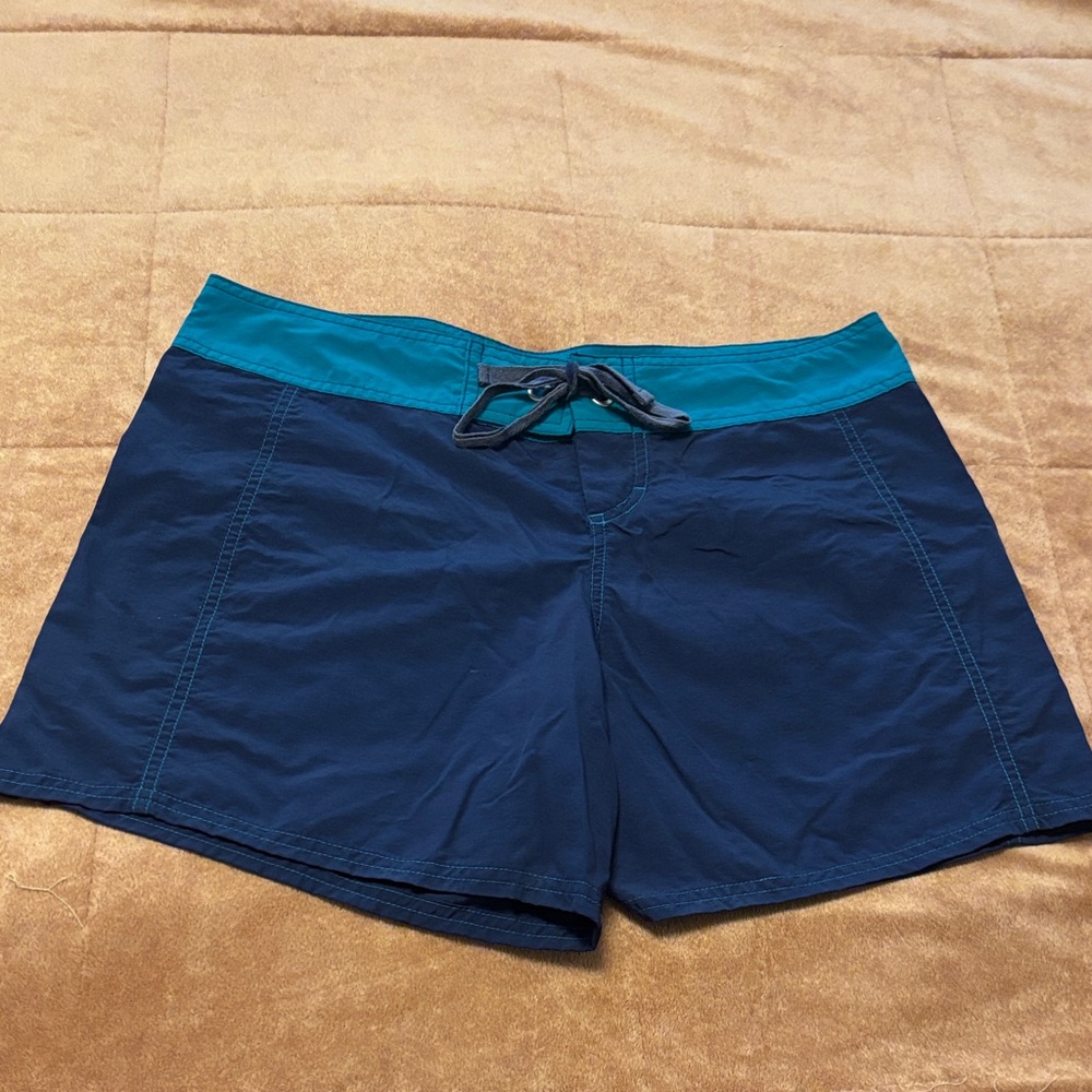 Tommy Bahama Teal and Navy Swim Shorts